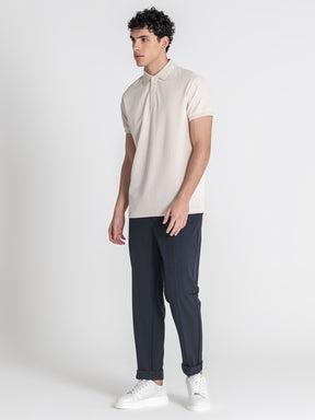 Beige Signature Polo