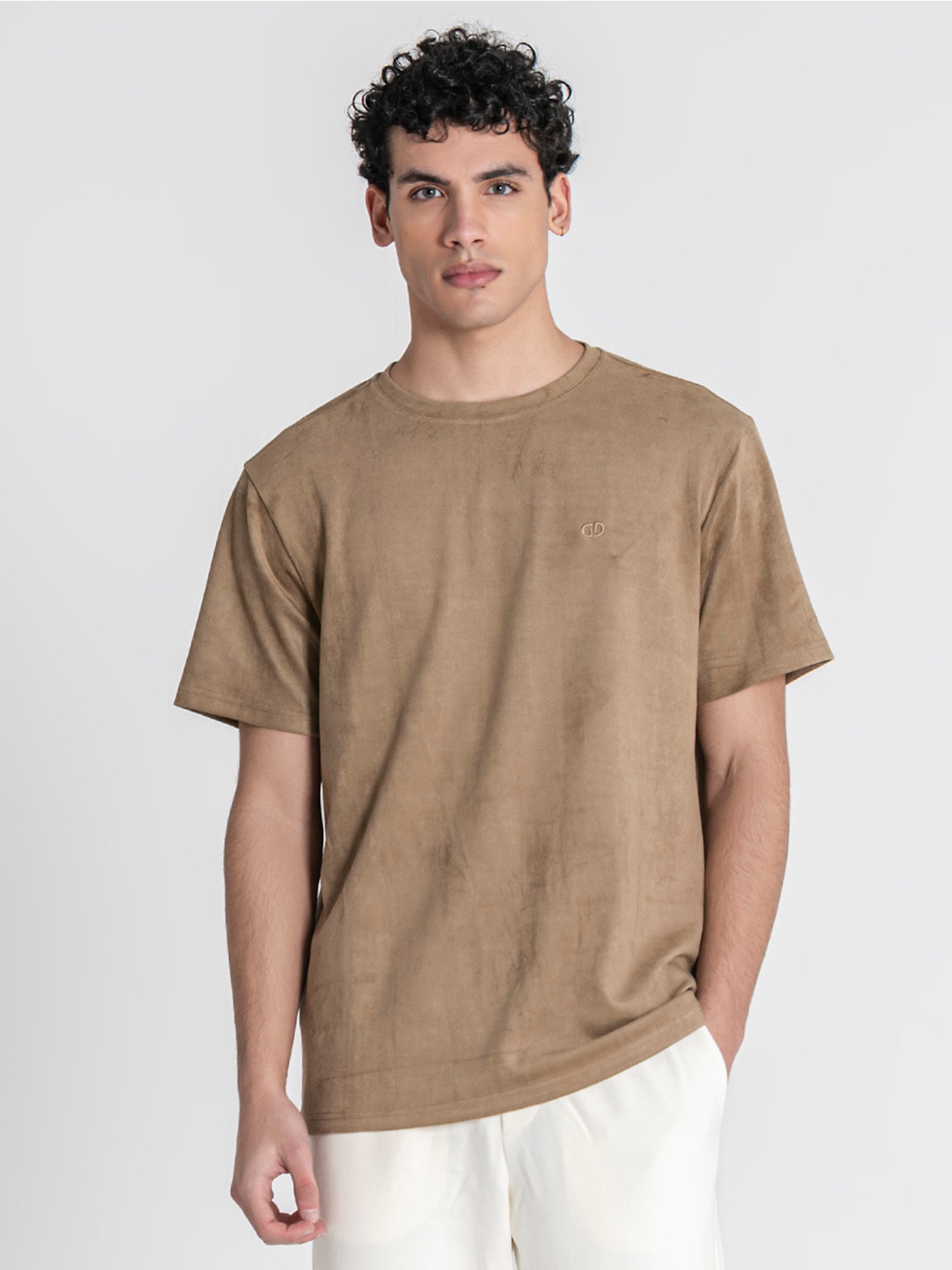 Taupe Touch Tee