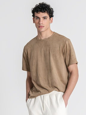 Taupe Touch Tee