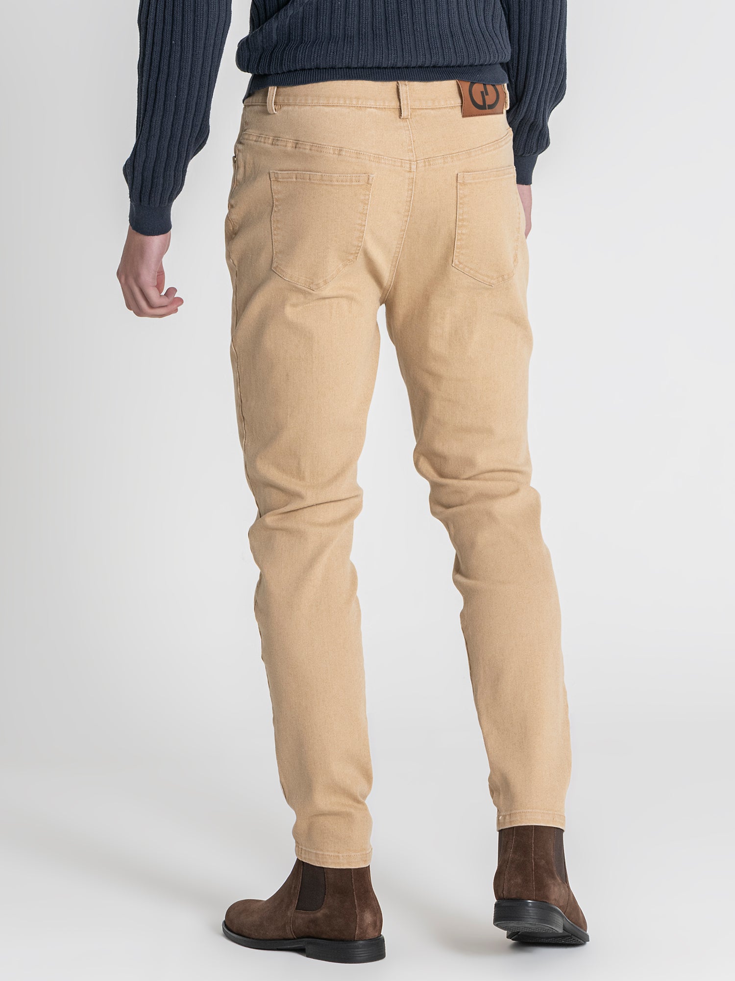 Beige Essential Jeans