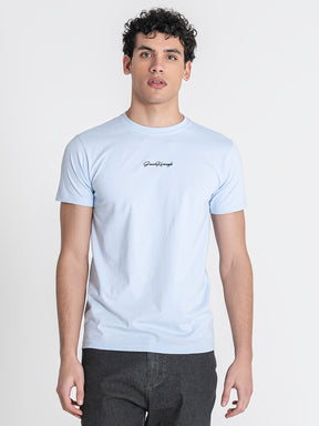 Light Blue Signature Tee