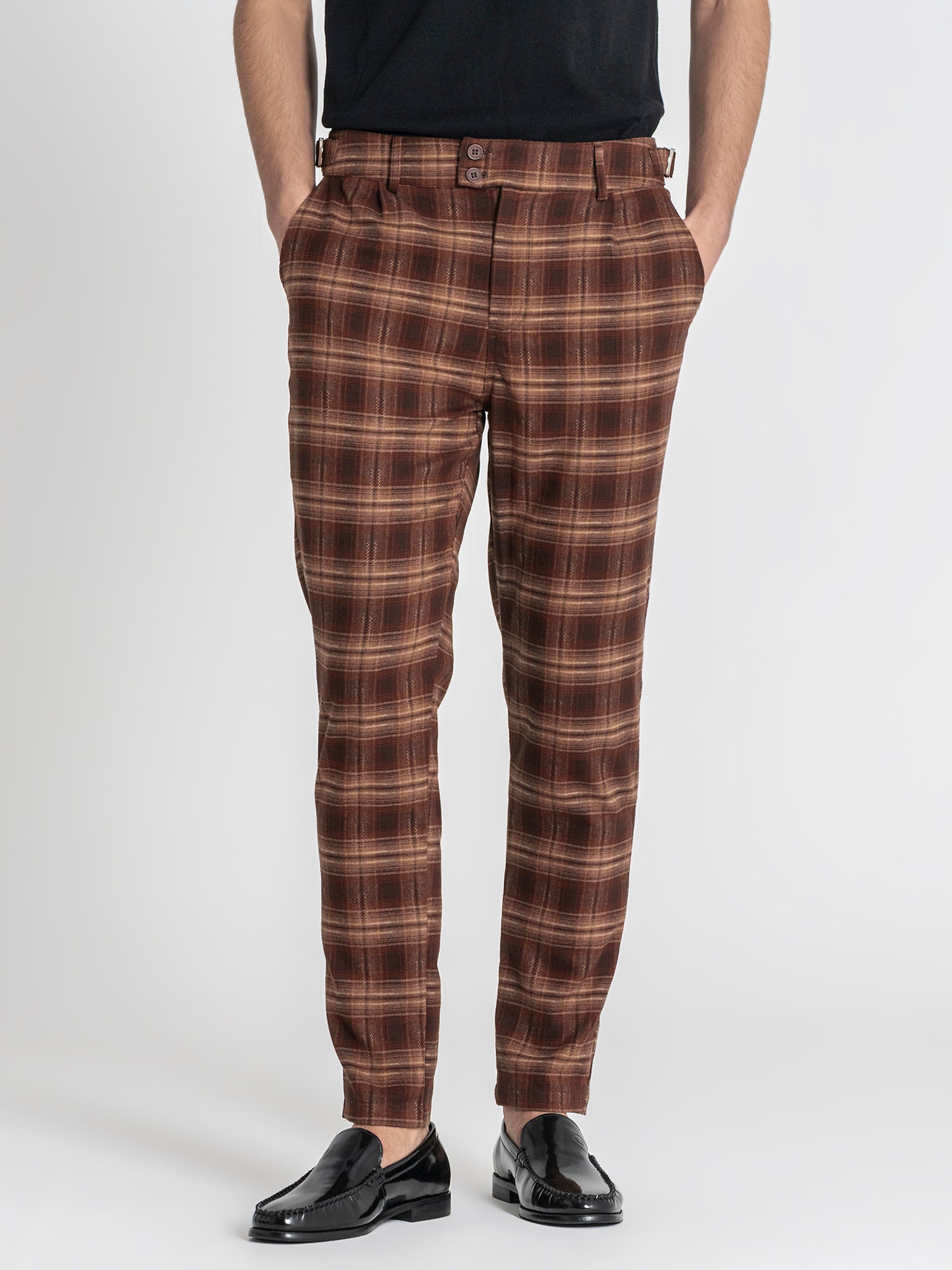 Beige Oxford Chino Pants