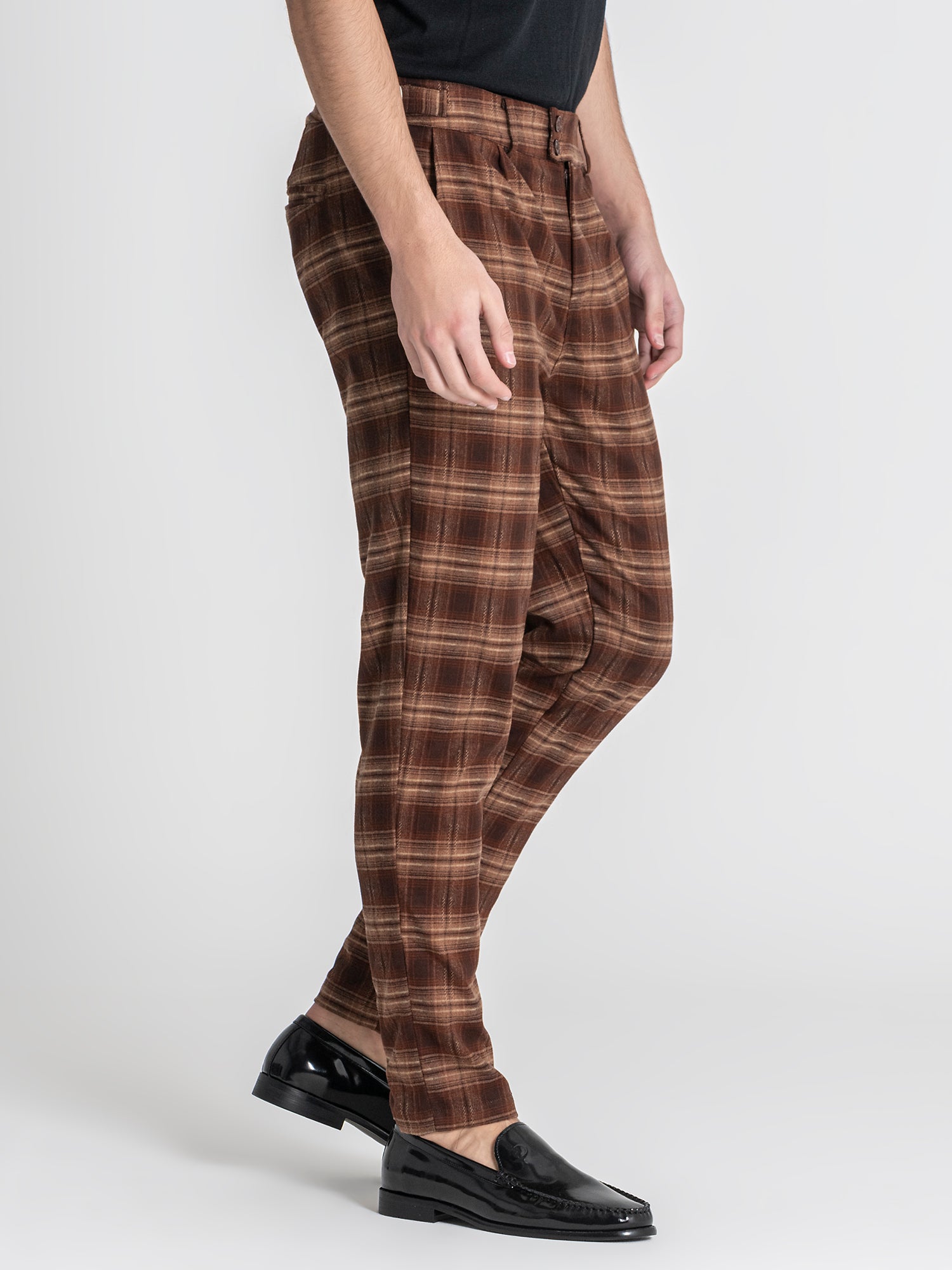 Beige Oxford Chino Pants