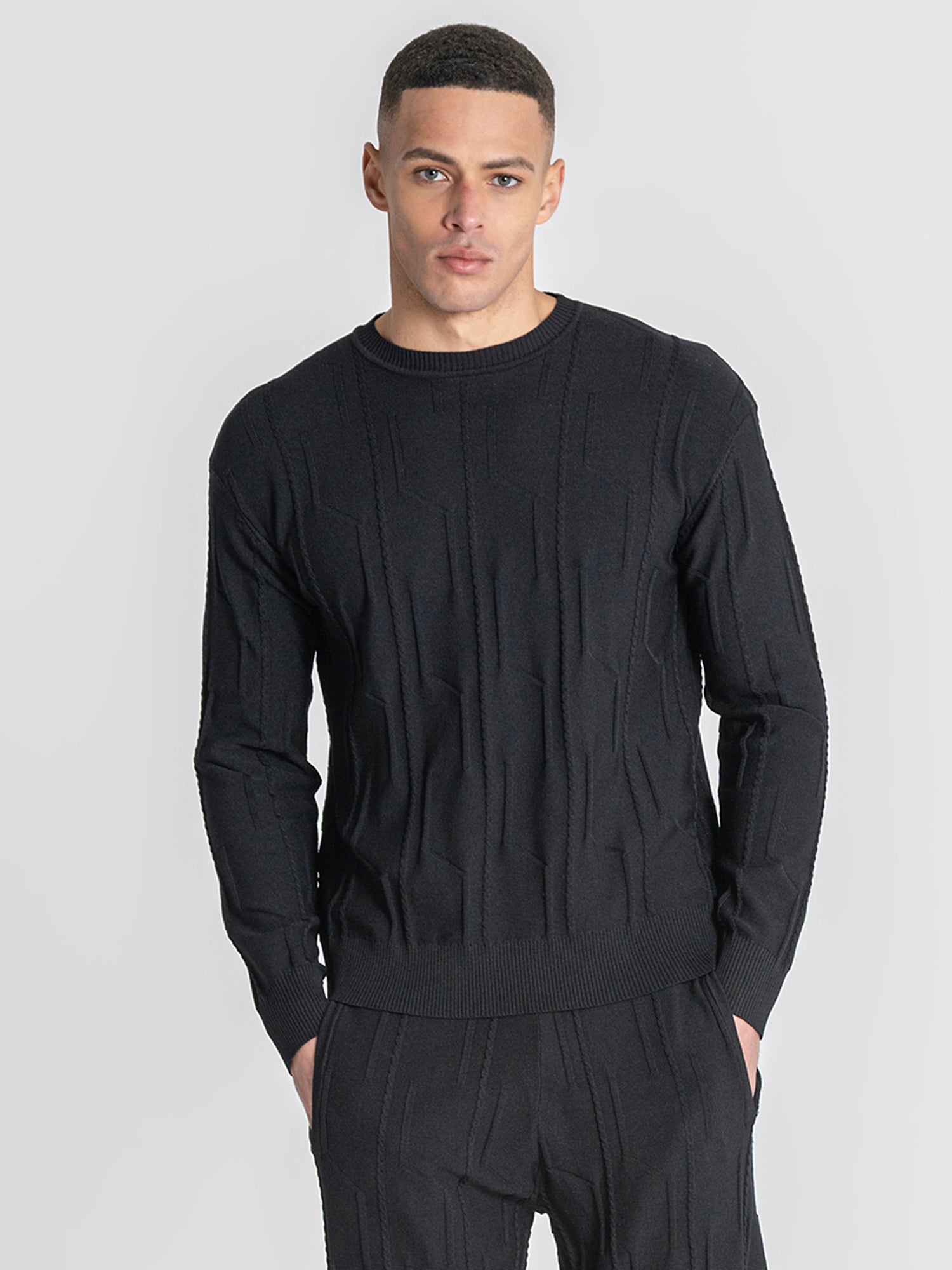 Black G Knit Sweater