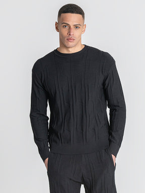 Black G Knit Sweater