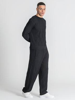 Black G Knit Sweater