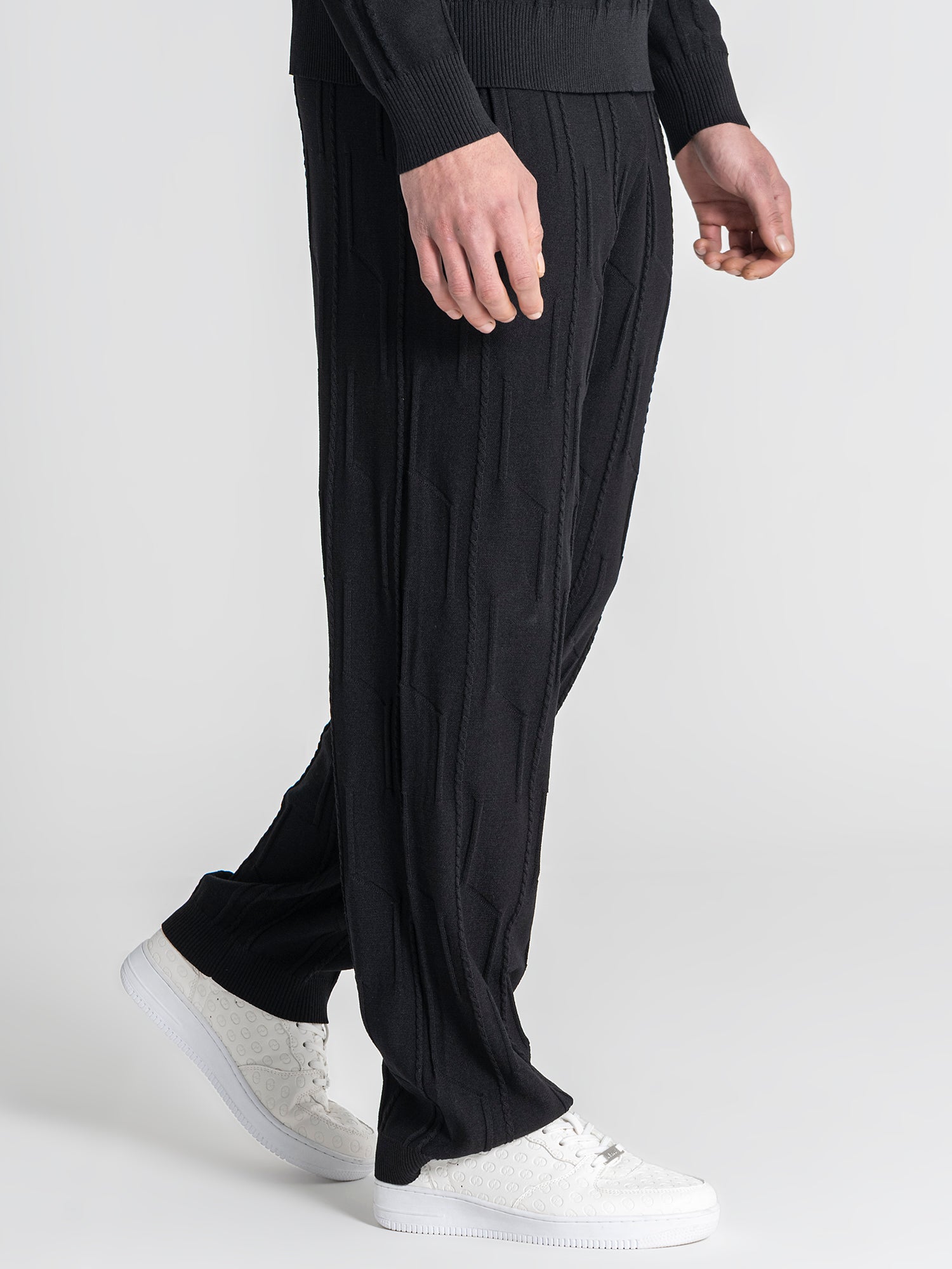 Black G Knit Pants