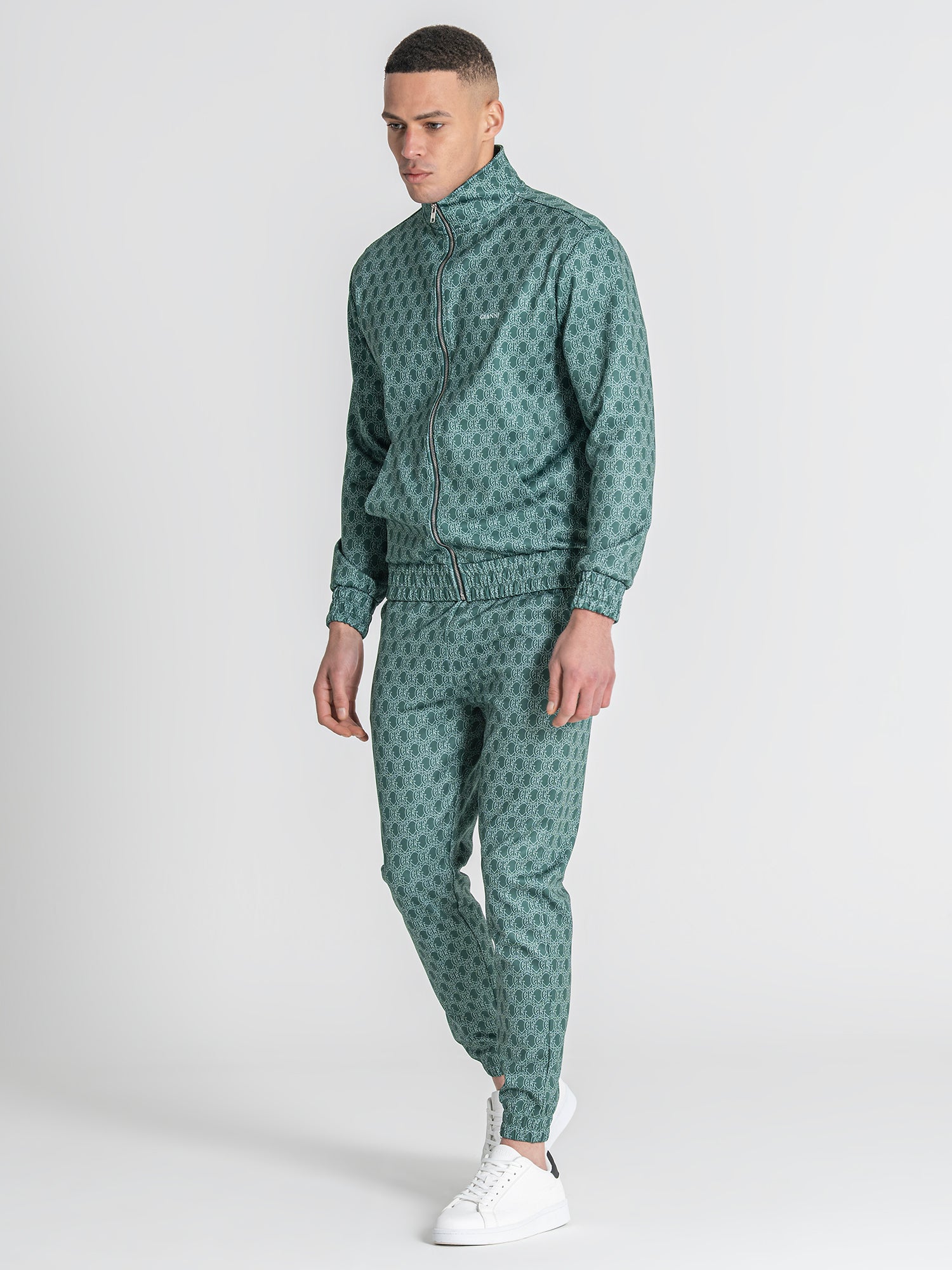 Green Insignia Zip Jacket