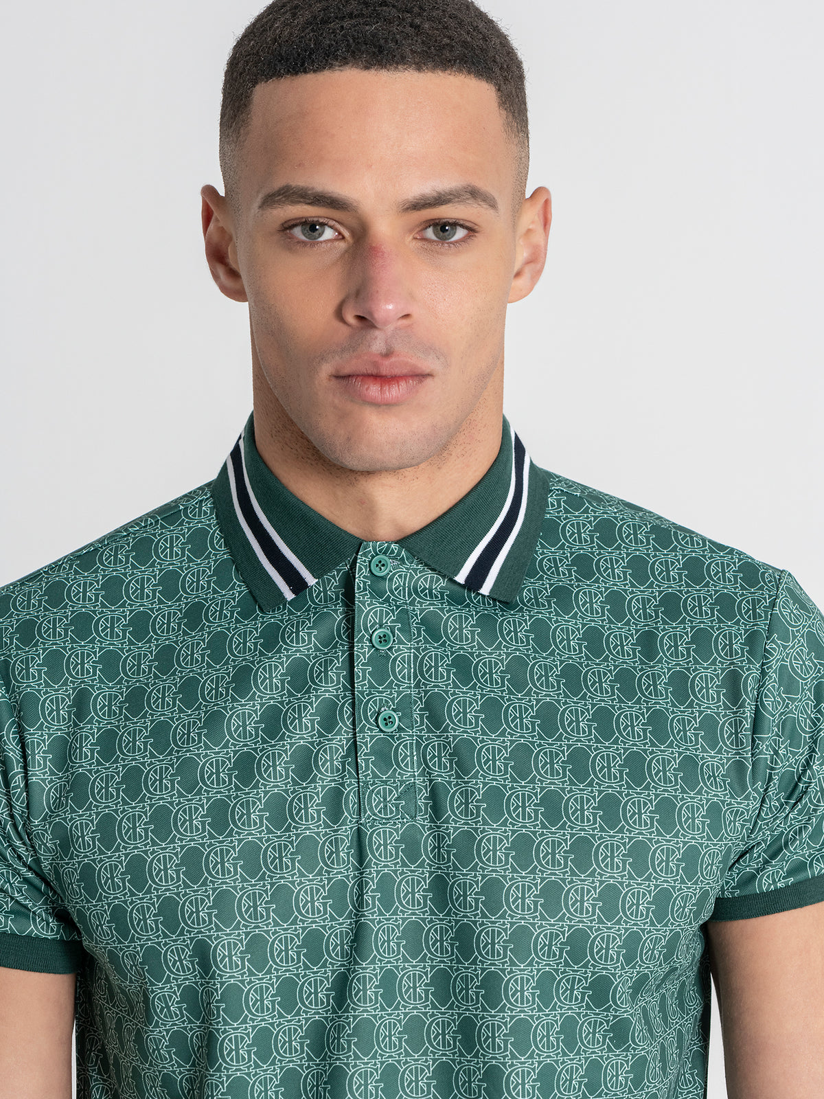 Green Insignia Polo