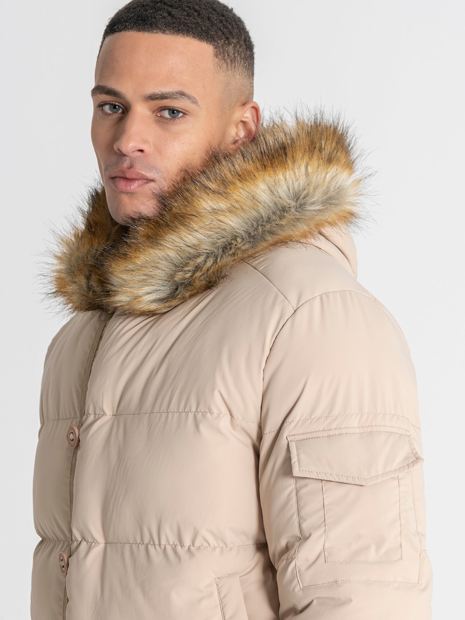 Camel Smart Puffer Jacket