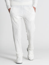 White G Knit Pants