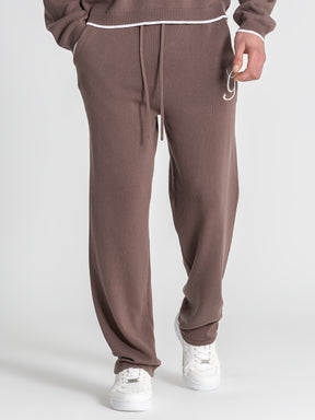 Brown G Knit Pants