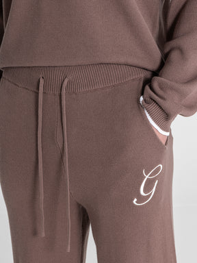 Brown G Knit Pants
