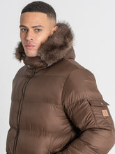 Brown GK Puffer Jacket