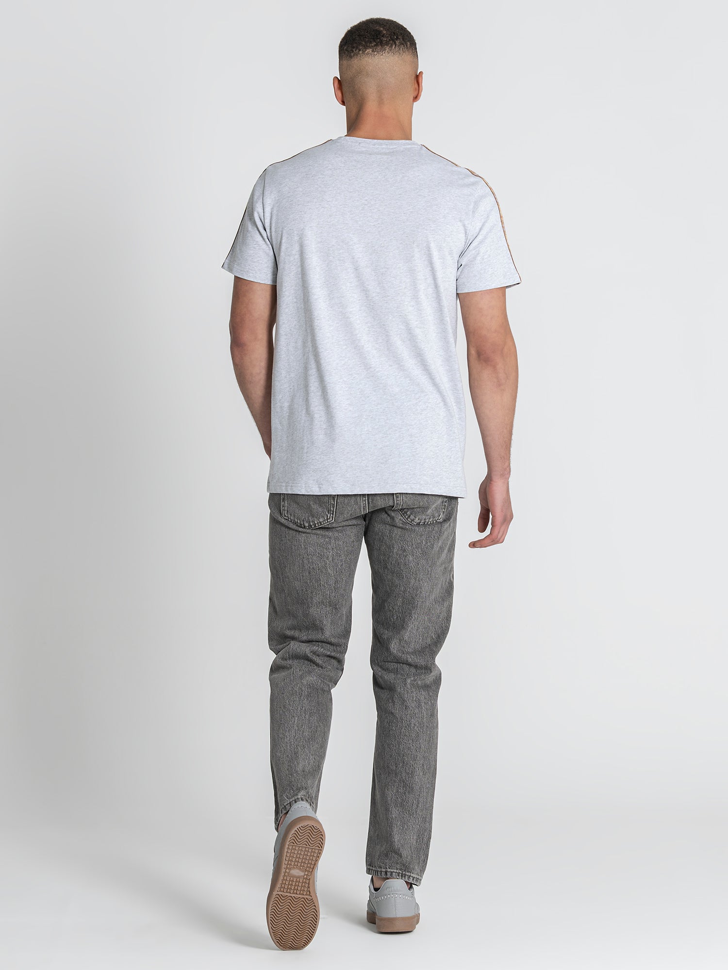 Grey Melange British Tee