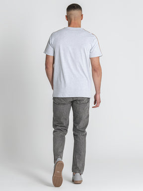 Grey Melange British Tee