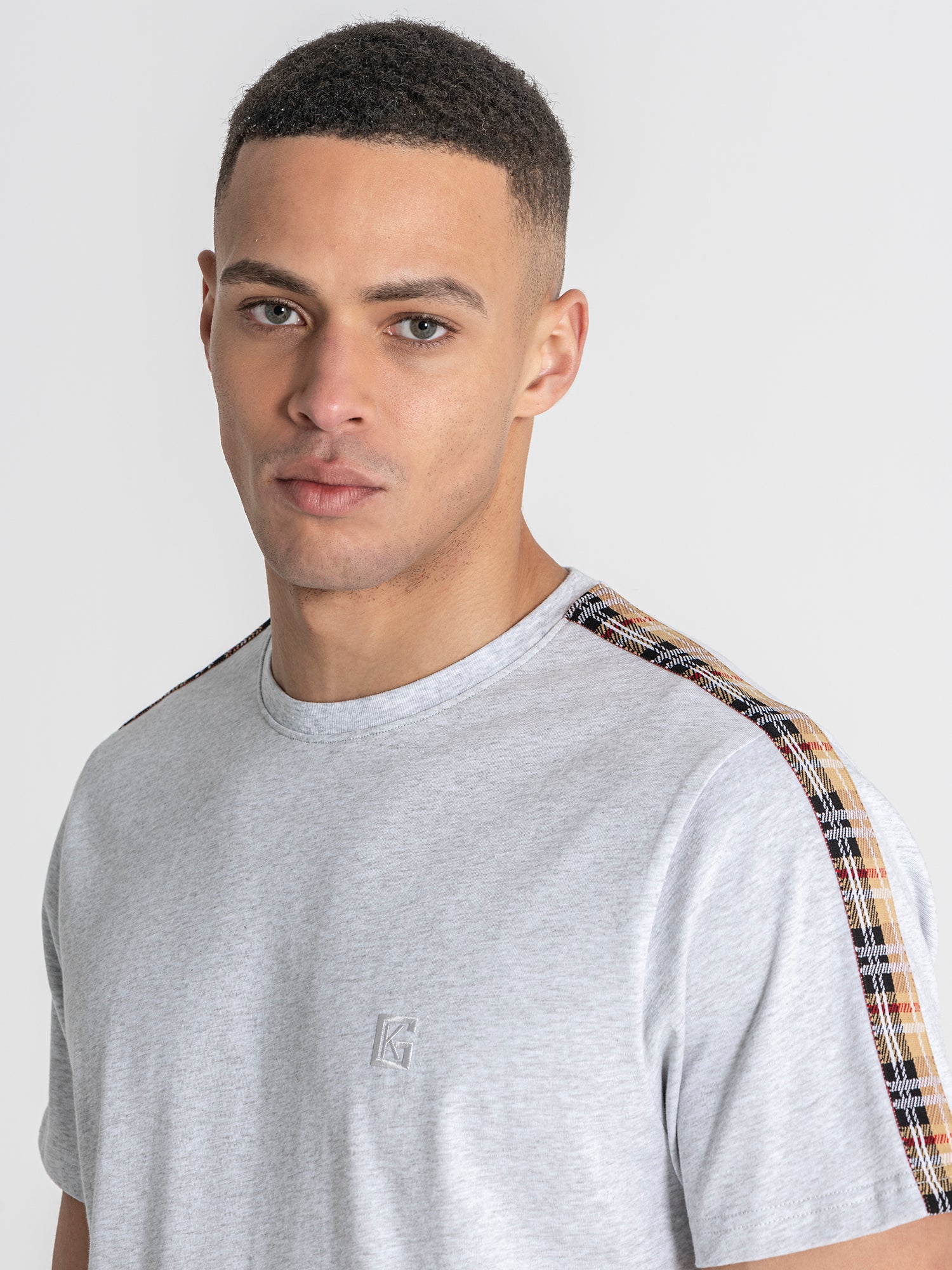 Grey Melange British Tee