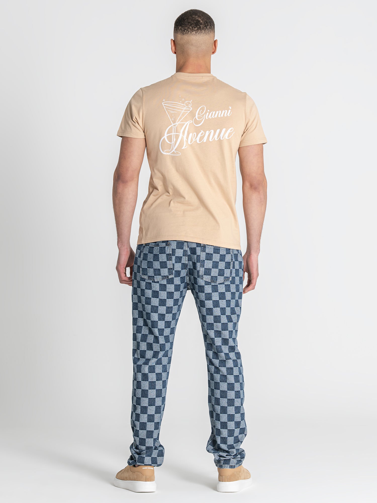 Beige GK Avenue Tee