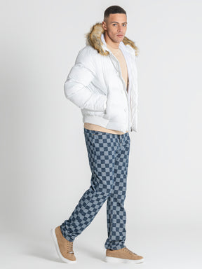 White Smart Puffer Jacket