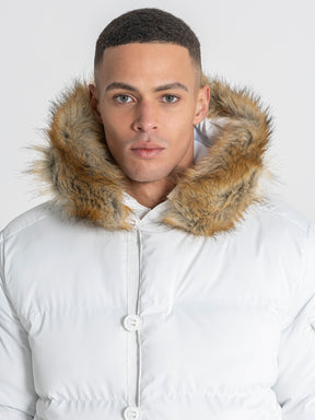 White Smart Puffer Jacket