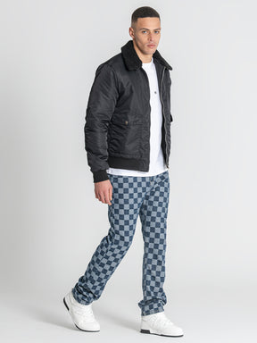 Black Gianni Bomber Jacket