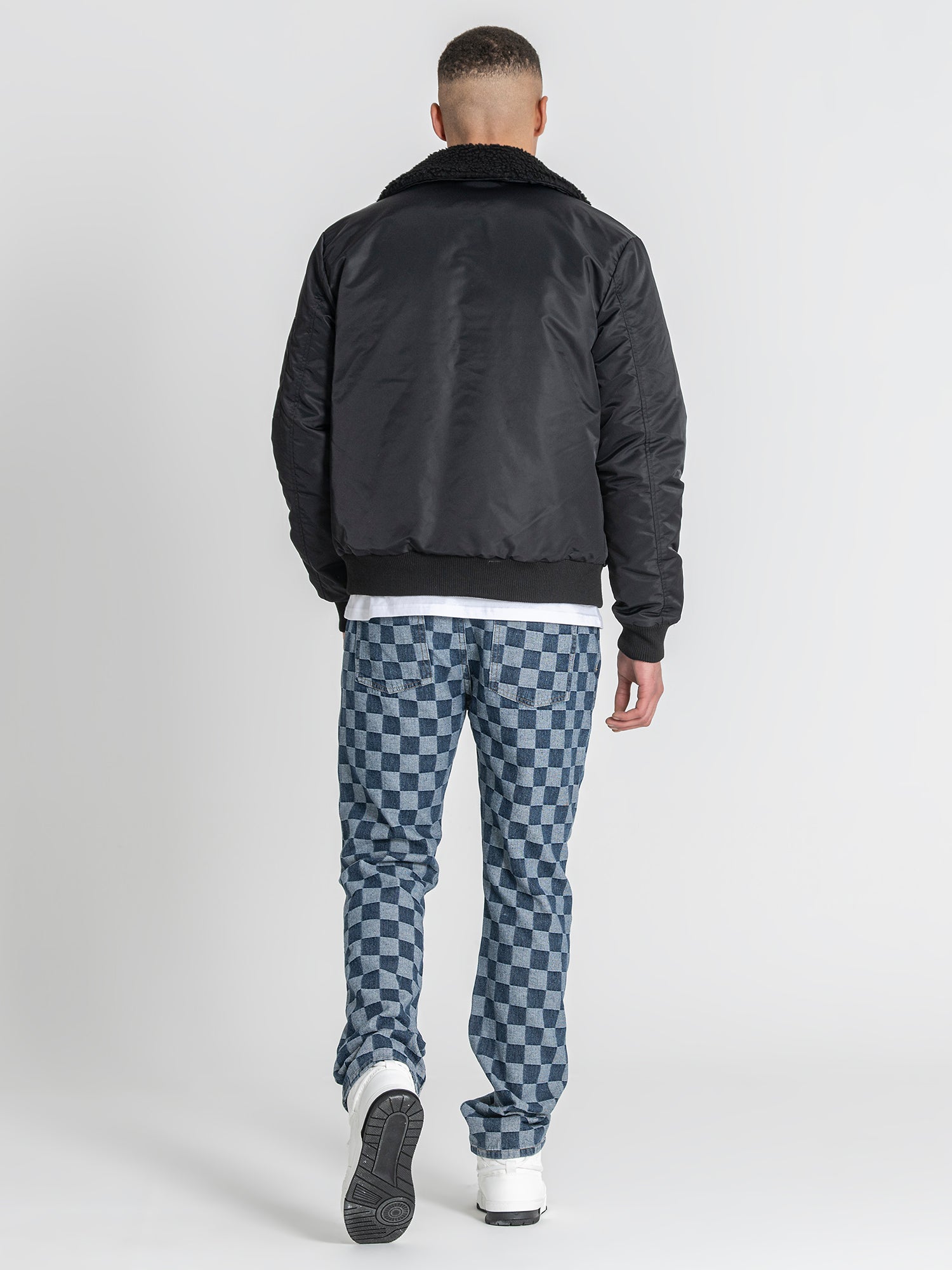 Black Gianni Bomber Jacket