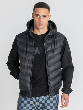 Black Aero Hoodie Jacket
