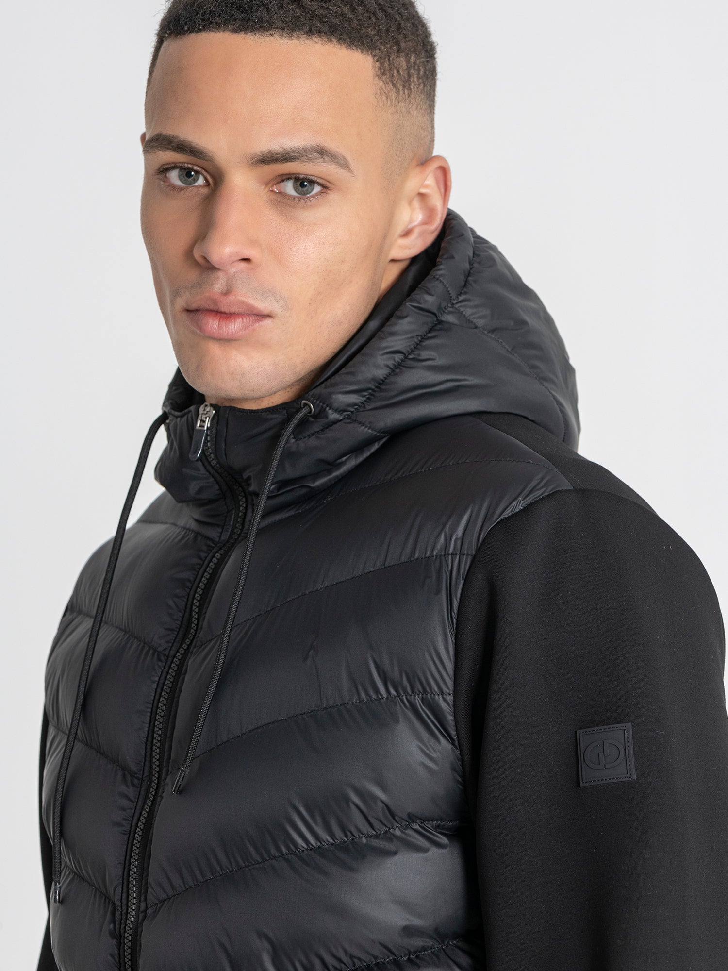 Black Aero Hoodie Jacket