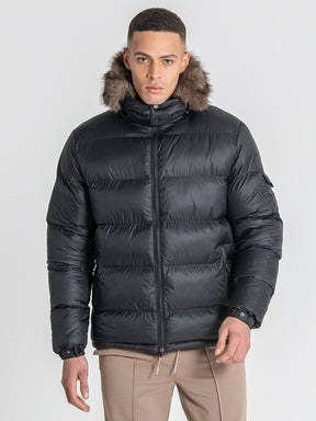 Black GK Puffer Jacket