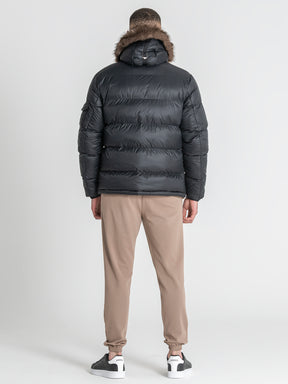 Black GK Puffer Jacket