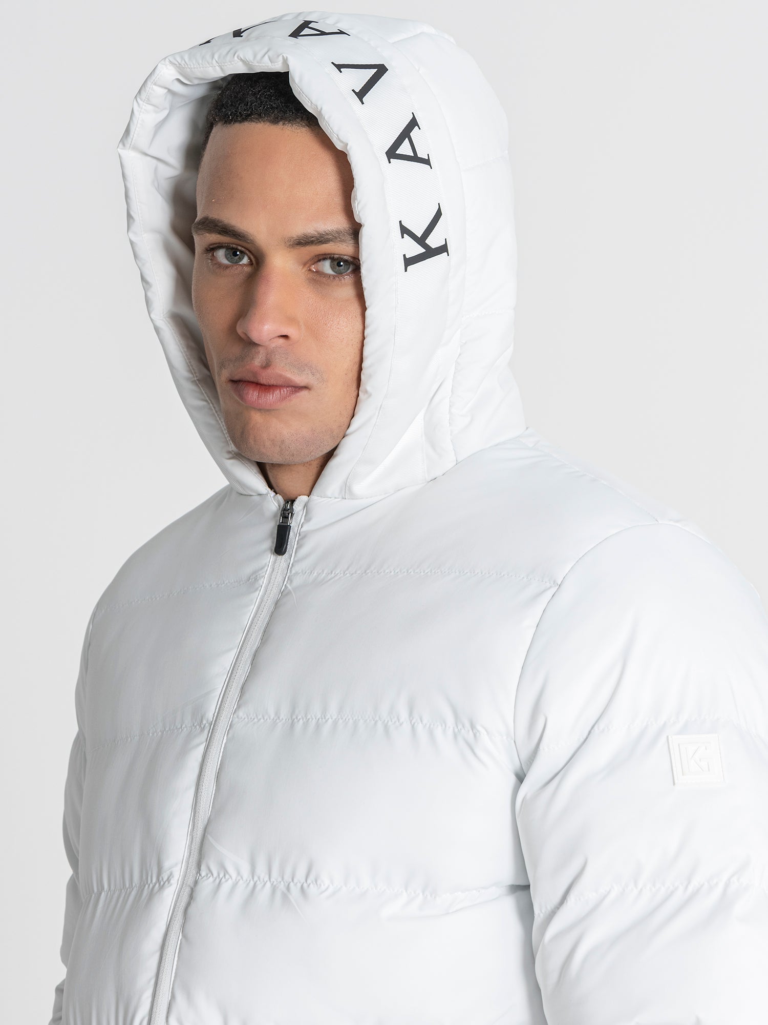 White KAVANAGH Hoodie Jacket