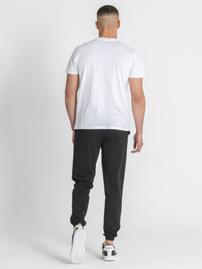 White GK Tape Tee