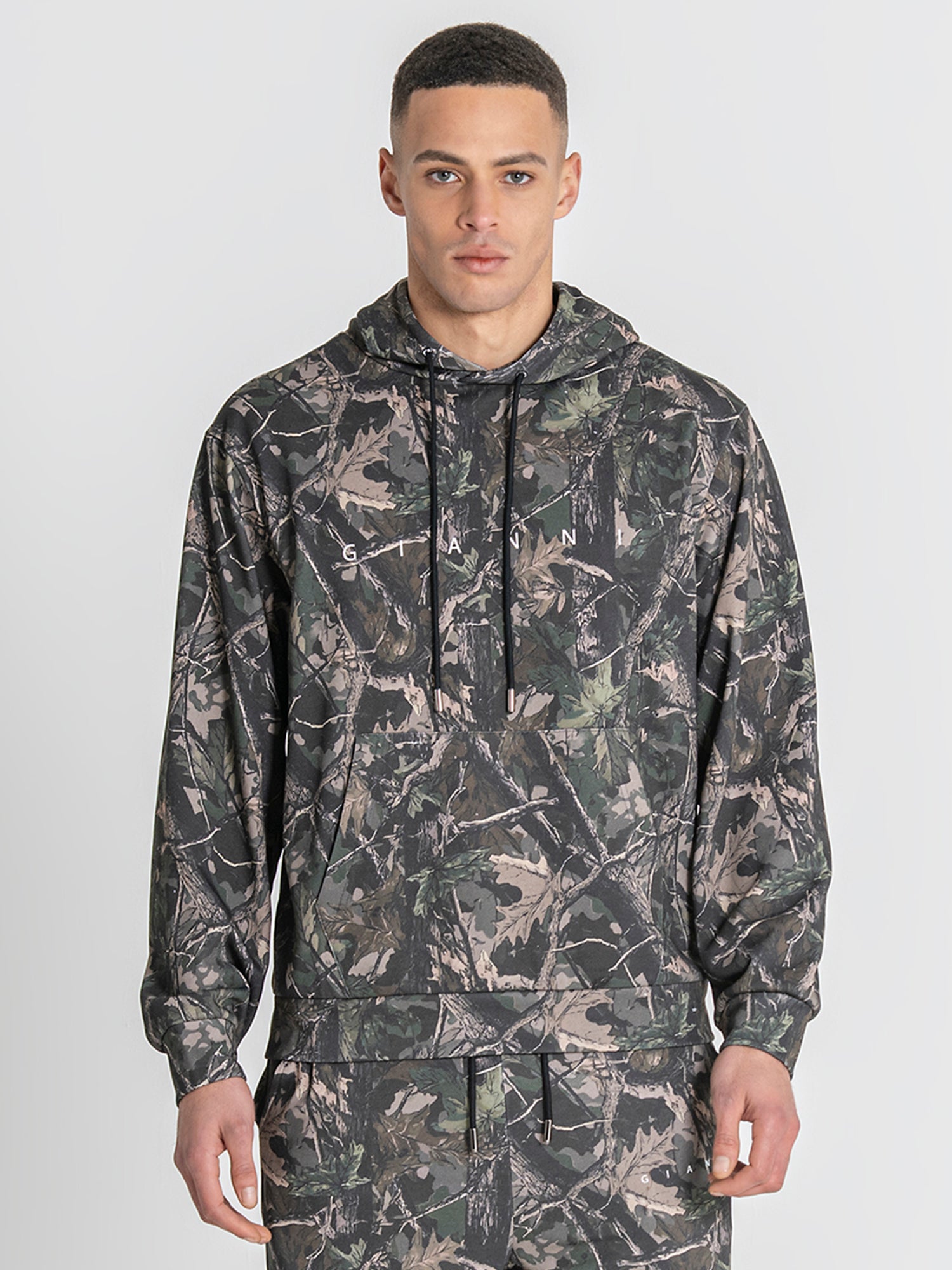 Army Green Camo Hoodie