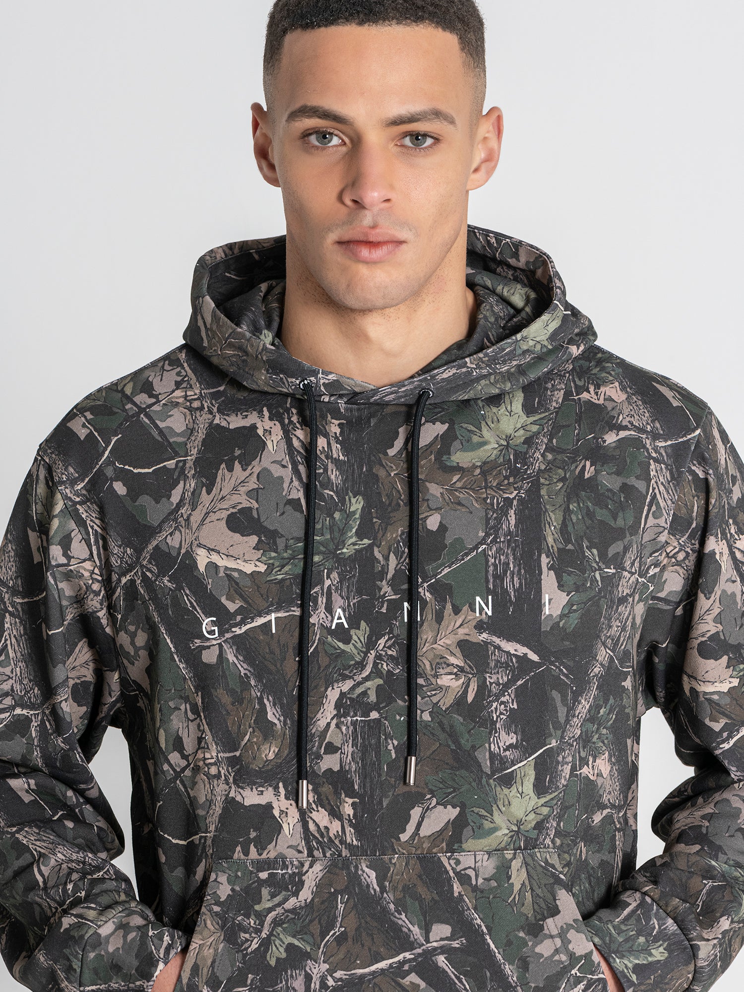 Army Green Camo Hoodie