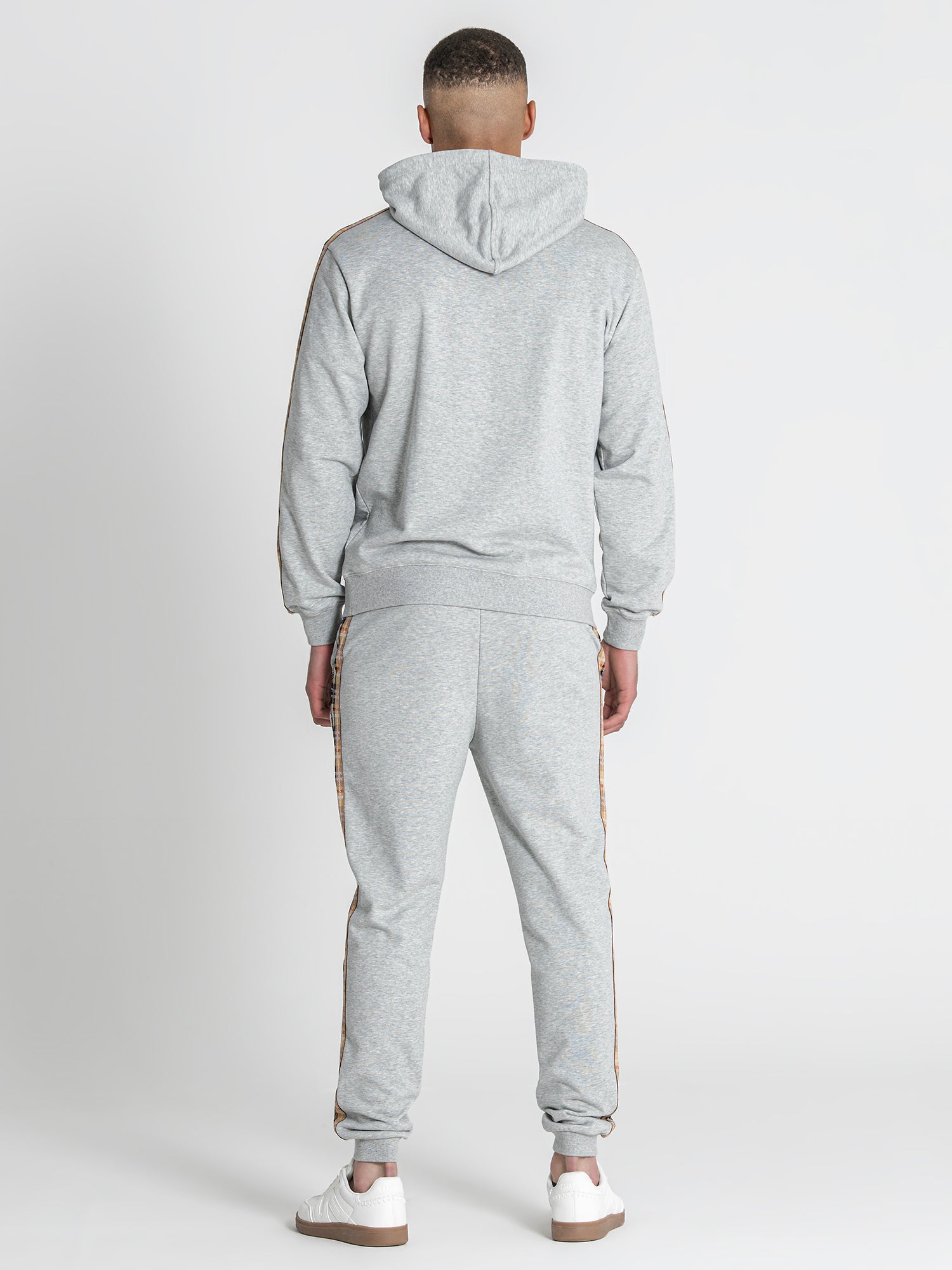 Grey Melange British Hoodie