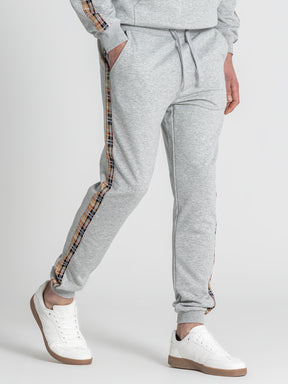 Grey Melange British Joggers