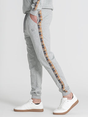 Grey Melange British Joggers