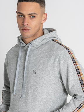 Grey Melange British Hoodie