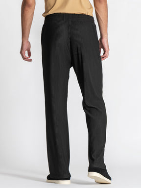 Black GG Cuban Pants
