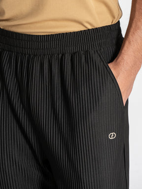 Black GG Cuban Pants