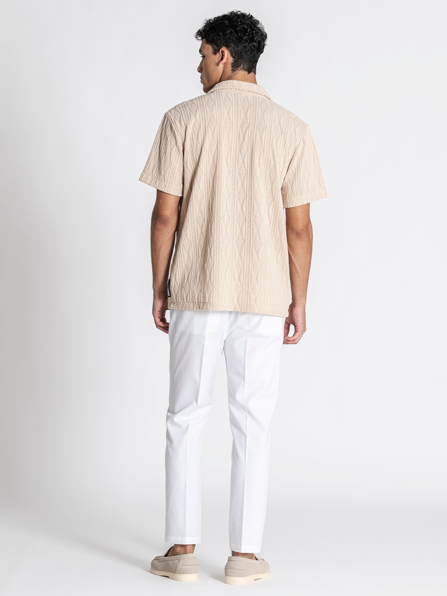 Beige Diamond Shirt