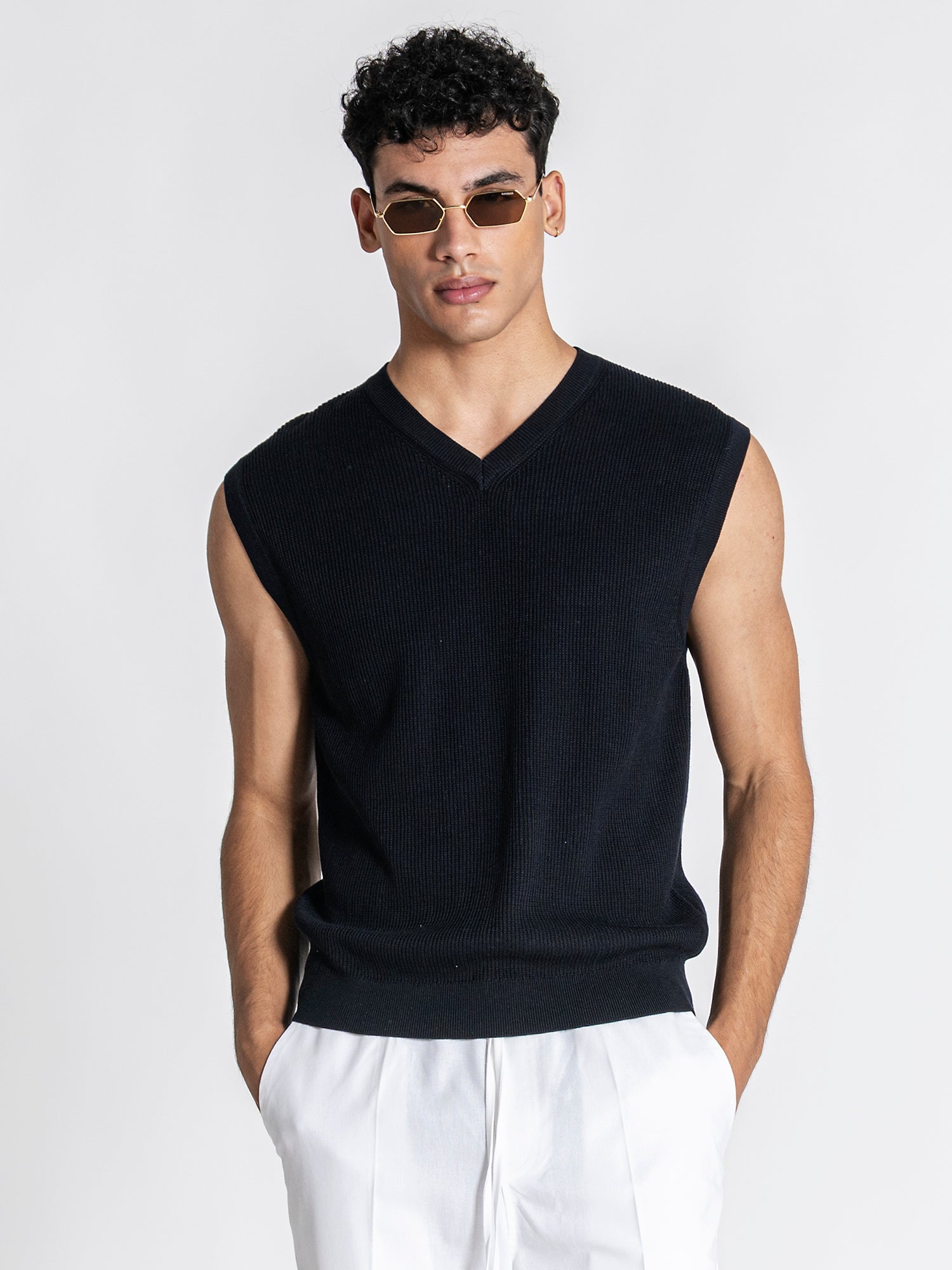 Navy Blue GG Tanktop