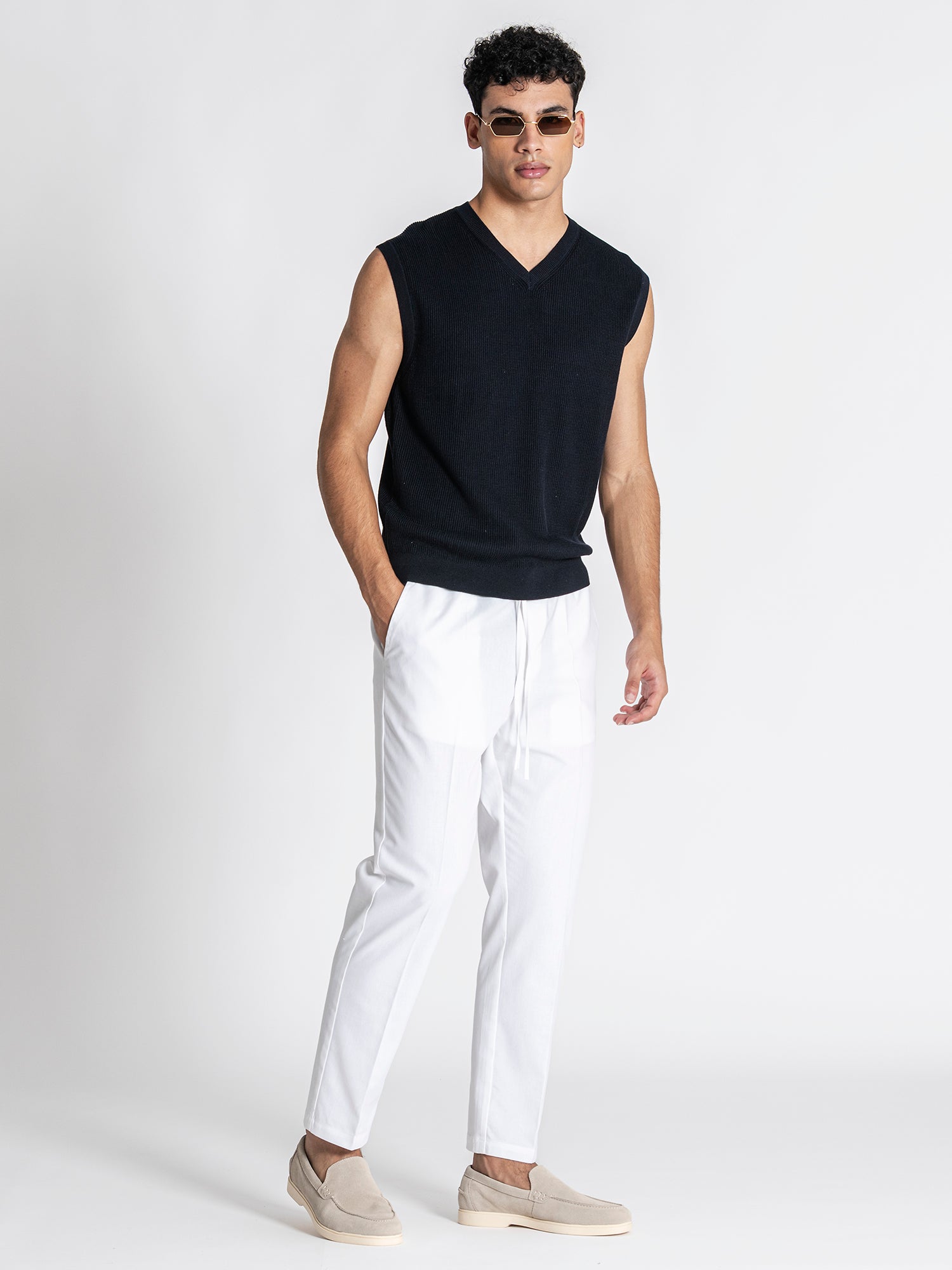 Navy Blue GG Tanktop