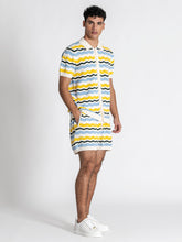 Multicolor Wave Knit Set