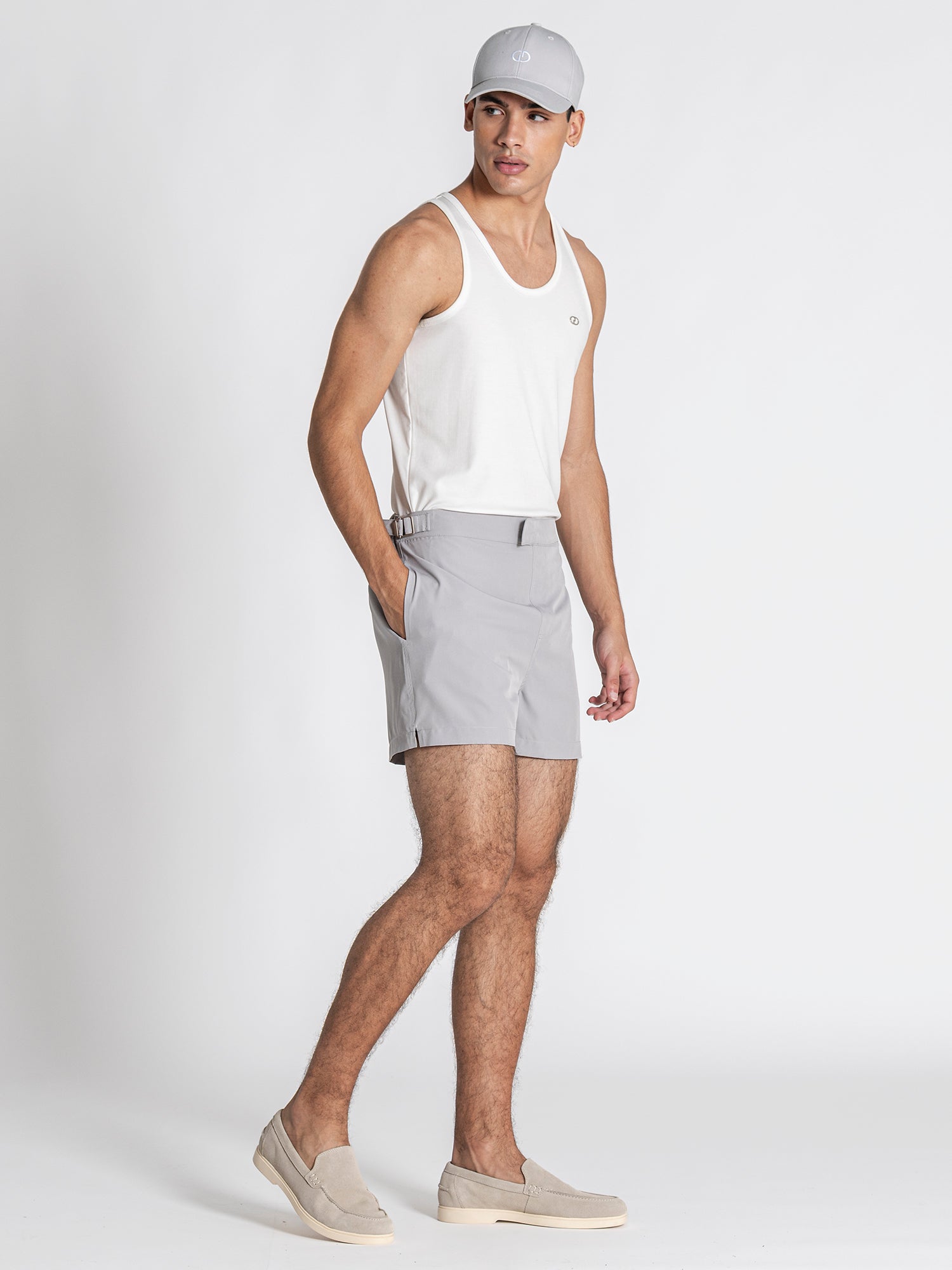 White Essence Ribbed Tanktop