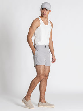 White Essence Ribbed Tanktop