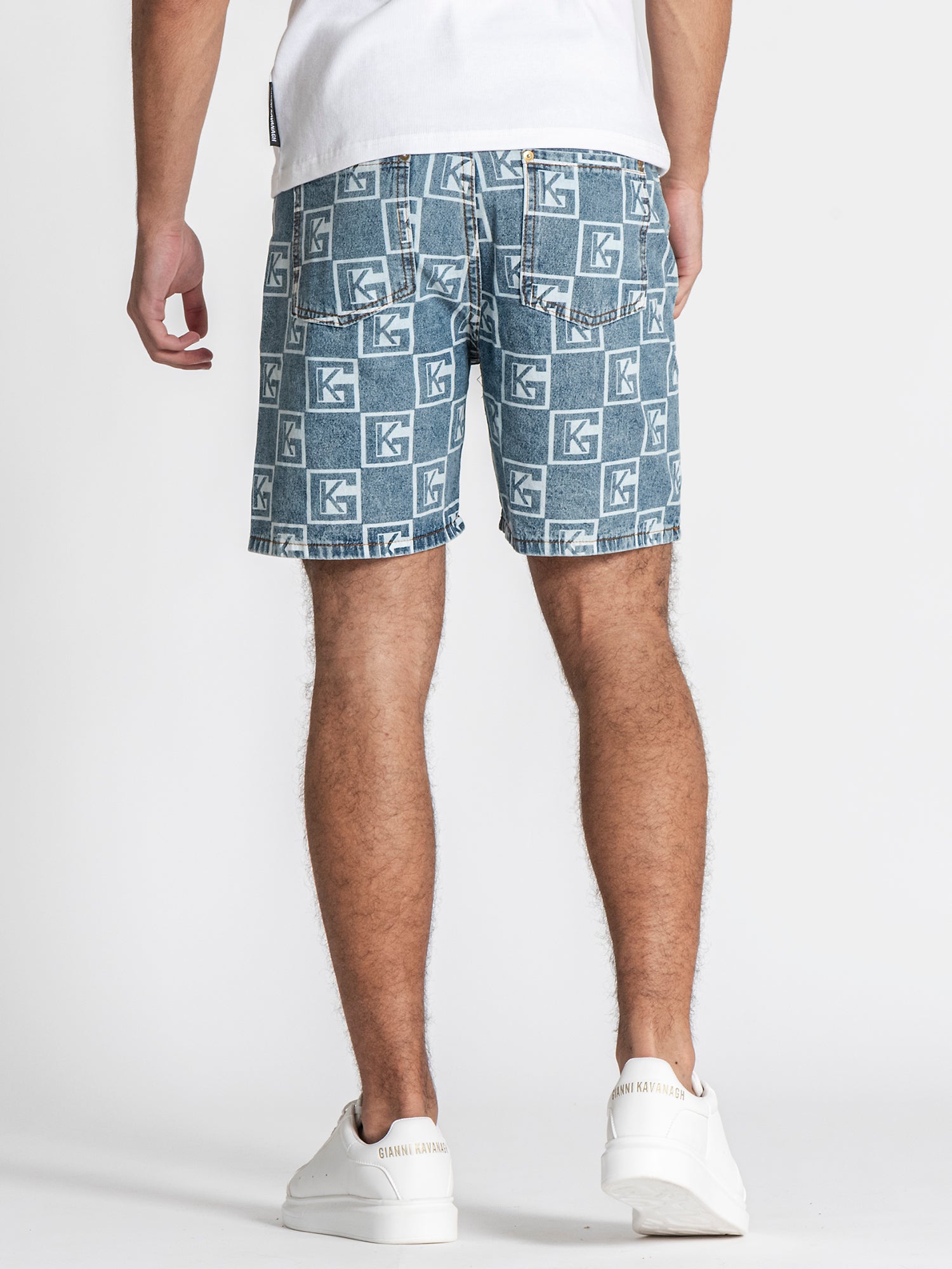 Blue Clone Denim Shorts