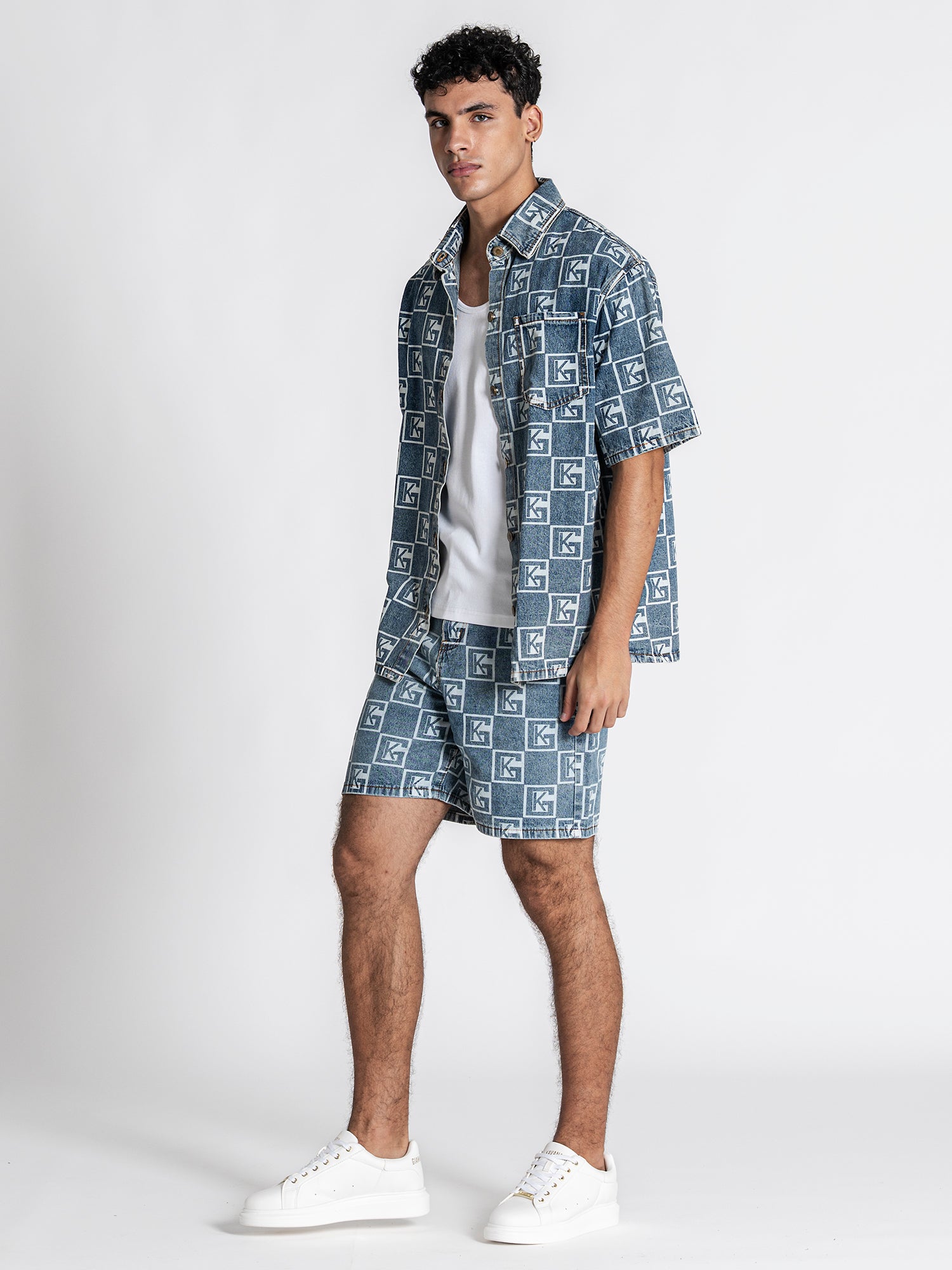 Blue Clone Denim Shirt