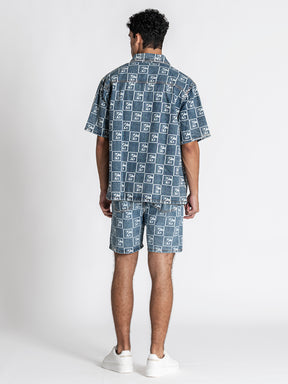 Blue Clone Denim Shirt