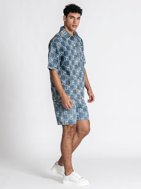 Blue Clone Denim Shirt